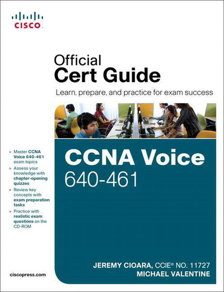 Pearson Education CCNA Voice 640-461 528Seiten Englische Software-Handbuch