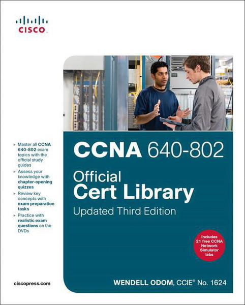 Pearson Education CCNA 640-802 1500pages English software manual