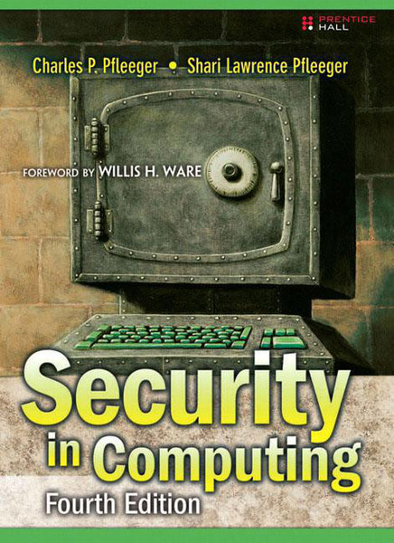 Pearson Education Security in Computing 880pages English software manual