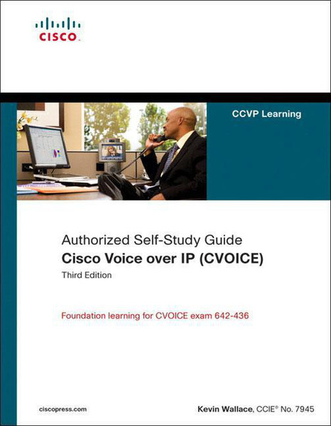 Pearson Education Cisco Voice over IP (CVOICE) 600pages English software manual