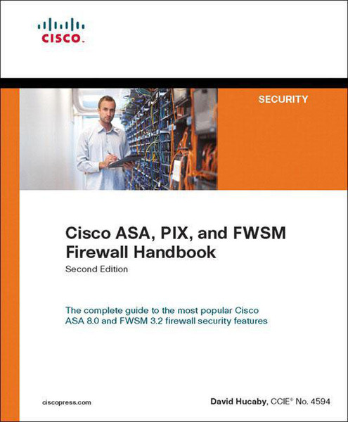 Pearson Education Cisco ASA, PIX, FWSM Firewall 912Seiten Englische Software-Handbuch