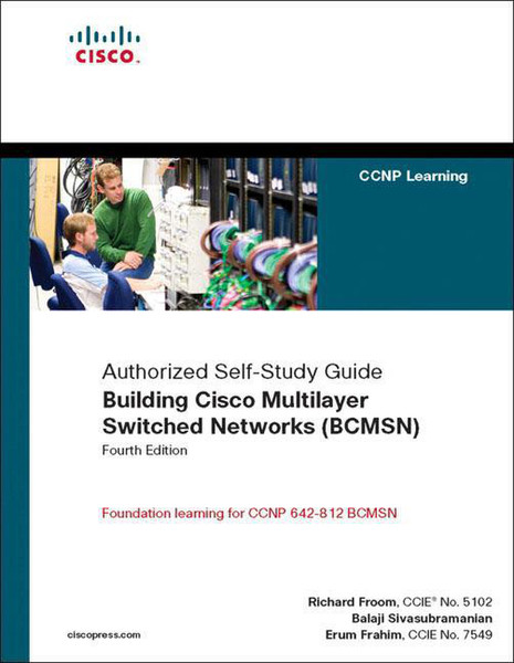 Pearson Education Building Cisco Multilayer Switched Networks (BCMSN) 984Seiten Englische Software-Handbuch