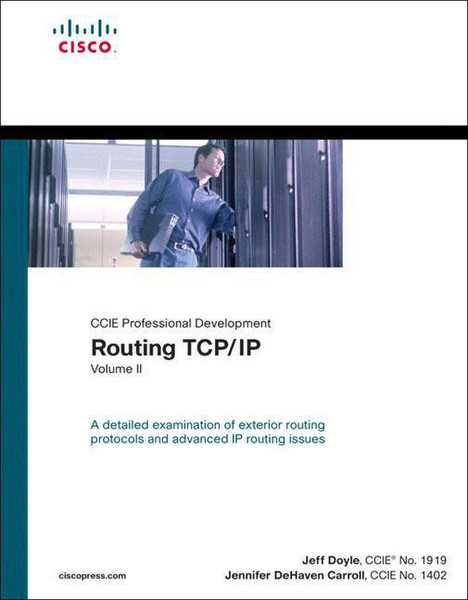 Pearson Education Routing TCP/IP v2 945pages English software manual