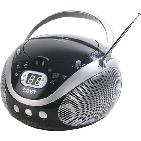 Coby CXCD241 Micro-Set Silber