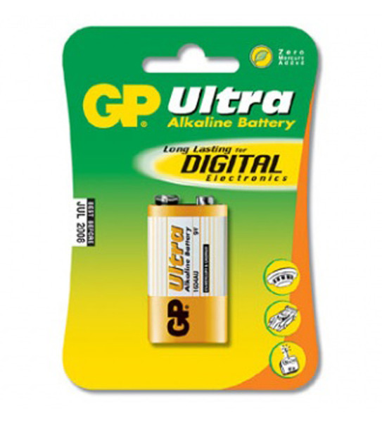 GP Batteries Ultra Alkaline 9V