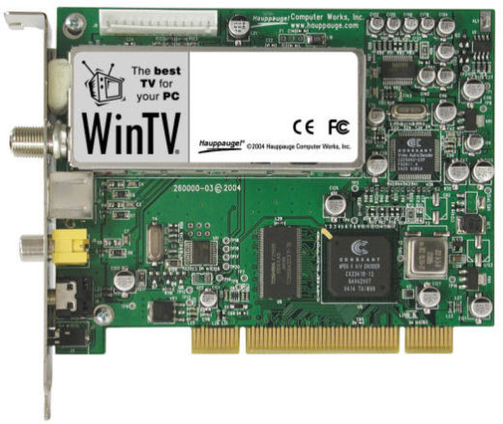 Hauppauge WinTV-PVR-150 MC Внутренний Аналоговый PCI