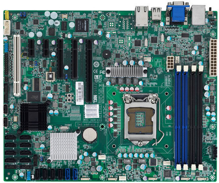 Tyan S5512 (S5512GM4NR) Intel C204 Socket H2 (LGA 1155) ATX motherboard
