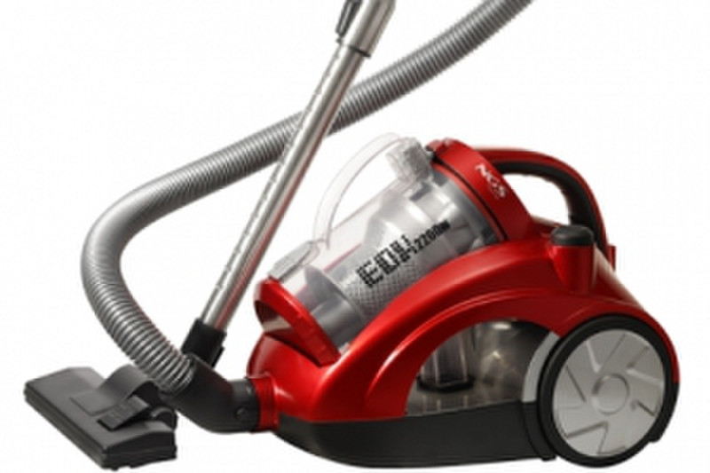 NGS Eox Cylinder vacuum 2200W Black,Red,Silver