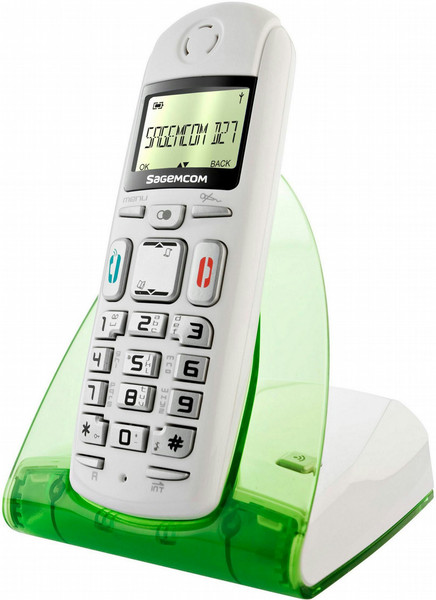 Sagemcom D27T DECT Caller ID Green