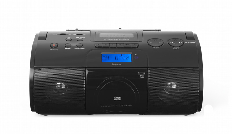 Lenco SCR-1000 Аналоговый 8Вт Черный CD радио