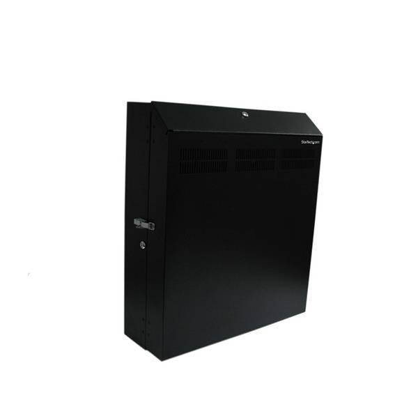 StarTech.com 4 HE 19" Wandschrank Server Rack abschließbar inklusive 2 Lüfter - max. 68Kg