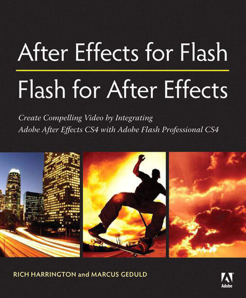 Pearson Education After Effects f. Flash / Flash f. After Effects 360pages English software manual