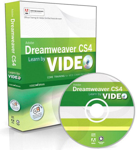 Pearson Education Adobe Dreamweaver CS4 120Seiten Englische Software-Handbuch