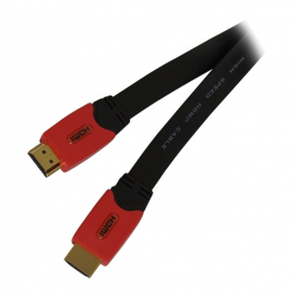 Art Audio AL-08 1.8м HDMI HDMI Черный, Красный