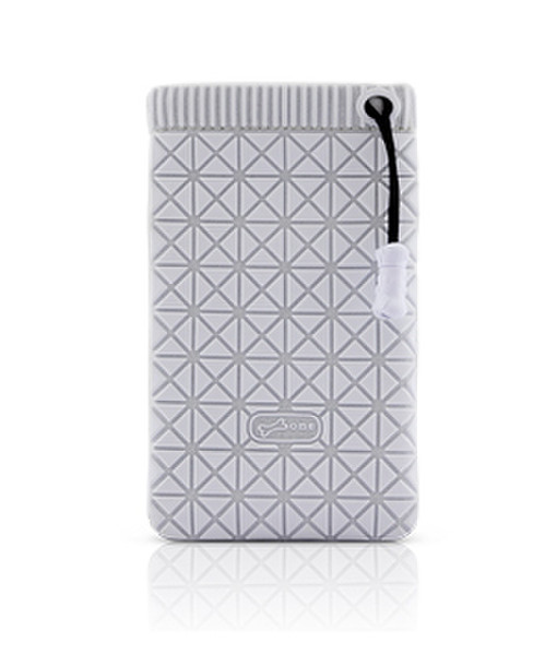Bone Collection Phone Cell Pouch case Grey,White