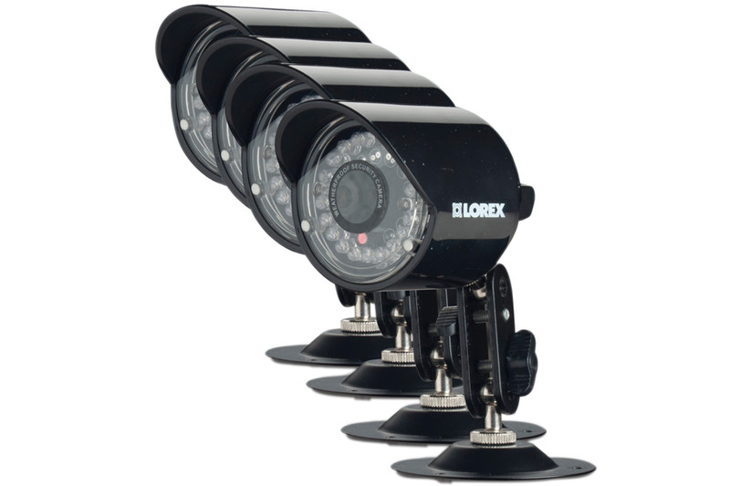 Lorex CVC7575PK4B indoor & outdoor Bullet Black surveillance camera