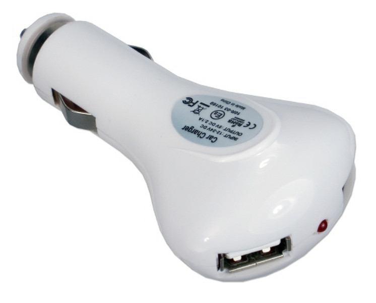 QVS USBCC-2P Авто Белый зарядное для мобильных устройств