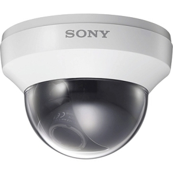 Sony SSCFM530 CCTV security camera Для помещений Dome Черный, Прозрачный, Белый камера видеонаблюдения