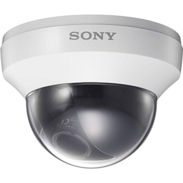 Sony SSCFM560 CCTV security camera Для помещений Dome Черный, Прозрачный, Белый камера видеонаблюдения