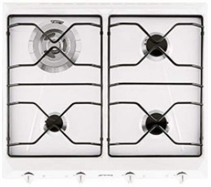 Smeg SRV564EB4 built-in Gas White hob