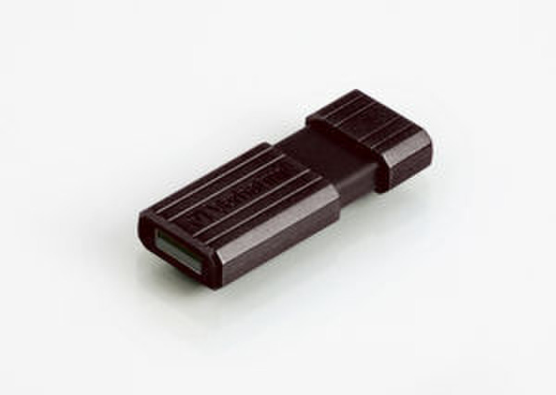 Verbatim PinStripe 64GB 64ГБ USB 2.0 Type-A Черный USB флеш накопитель