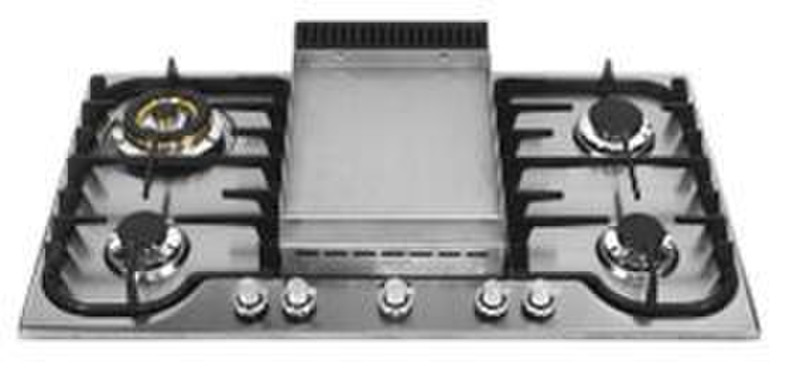 Boretti GK-906 IX built-in Gas Black,Stainless steel hob