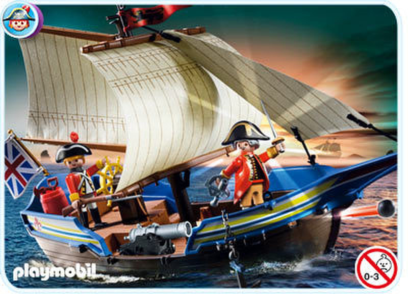 Playmobil Redcoat Battle Ship