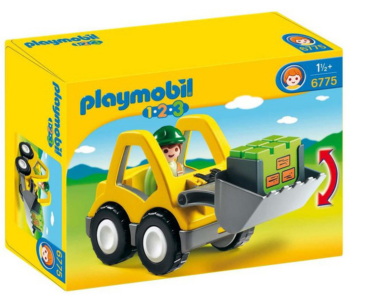 Playmobil 1.2.3 Excavator