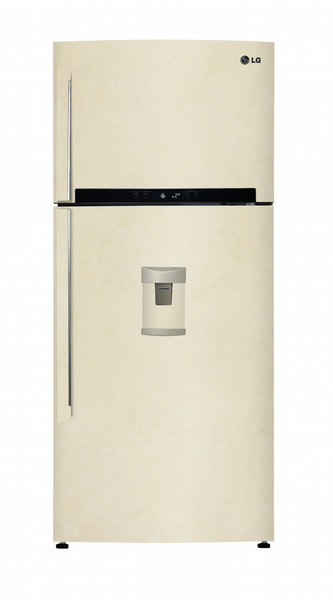 LG GT7170SEBW freestanding 494L A+ Sand fridge-freezer