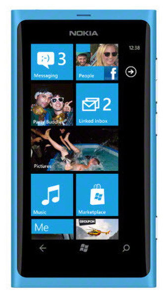 Nokia Lumia 800 16ГБ Бирюзовый