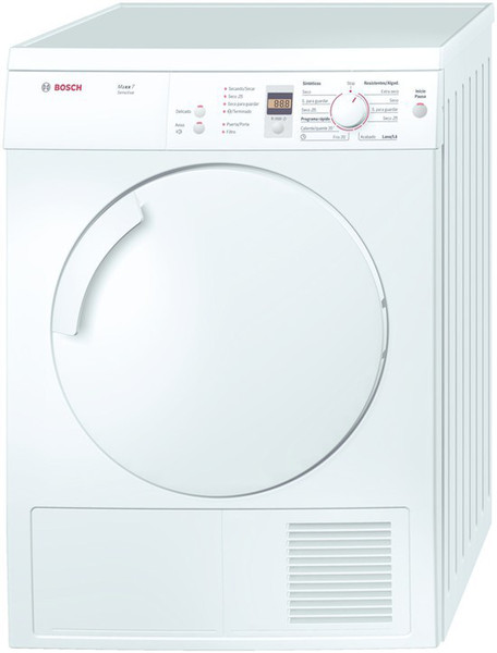 Bosch WTV74300EE freestanding Front-load 7kg C White tumble dryer