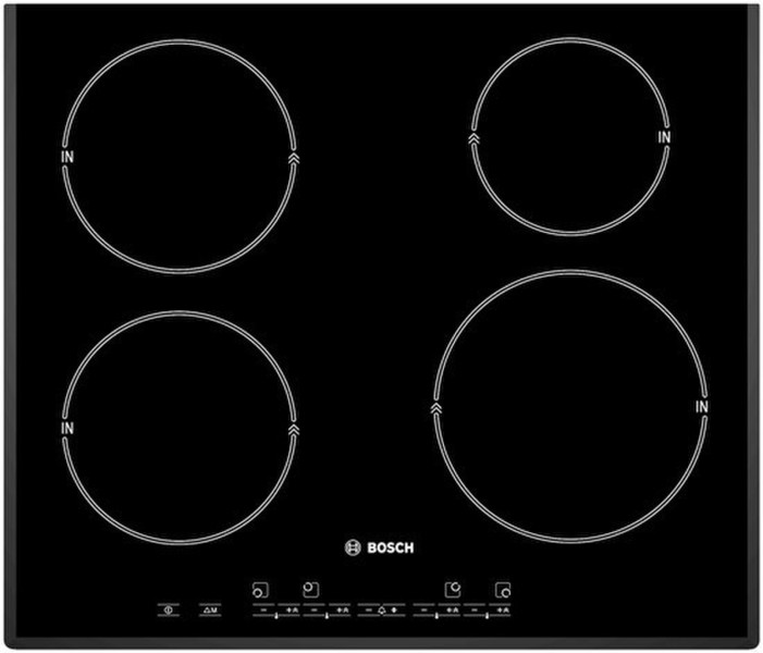 Bosch PIE651T01E Встроенный Индукционная Черный плита