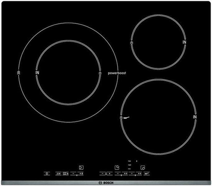 Bosch PIS675A01E built-in Electric induction Black hob