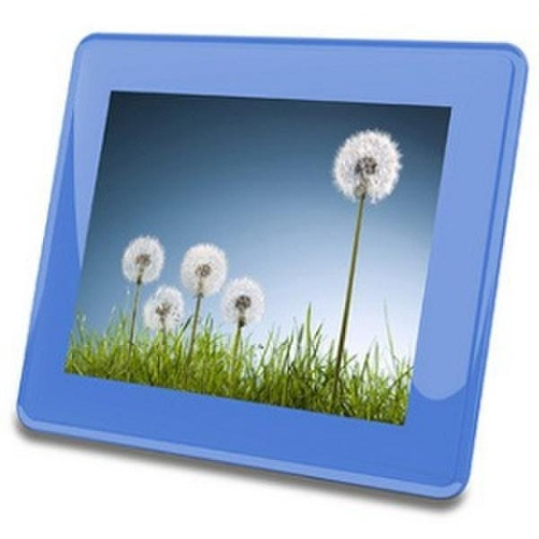 Coby DP843 8" Blue digital photo frame