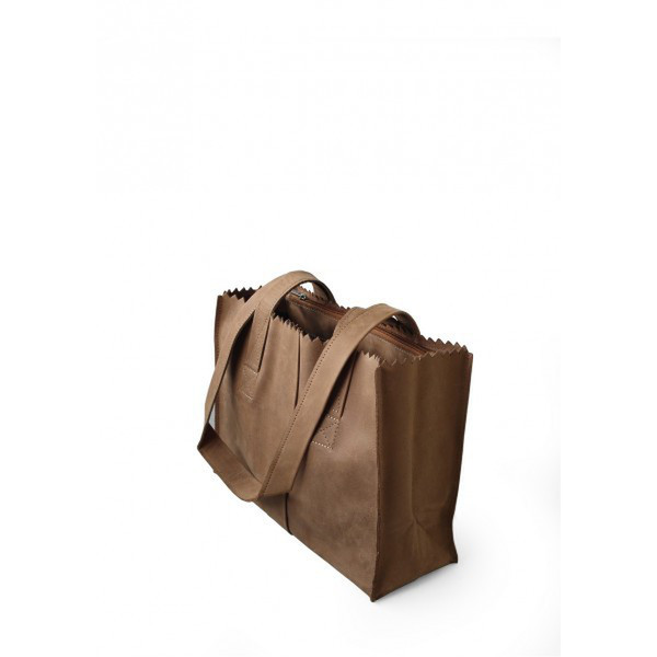 MYPAPERBAG Handbag Original Leather Brown