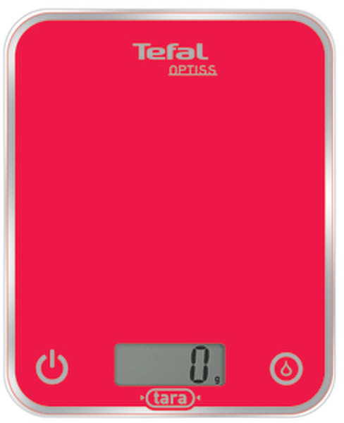 Tefal BC5003 Electronic kitchen scale Красный кухонные весы