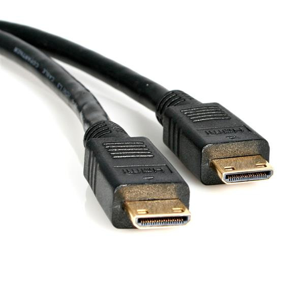 StarTech.com 6ft Mini HDMI - Mini HDMI Digital Video Cable 1.82м Черный HDMI кабель