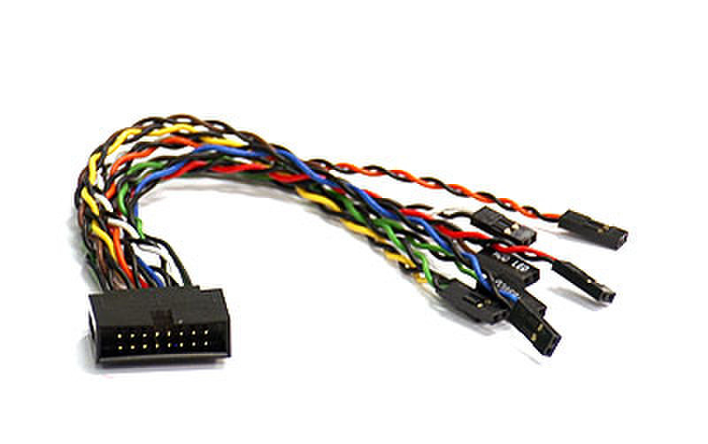 Supermicro Front Panel Switch Cable 16-pin cable interface/gender adapter