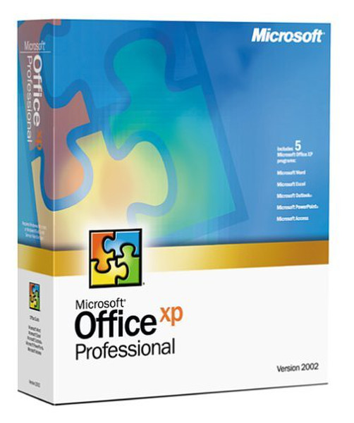 Microsoft Office XP Professional Englisch