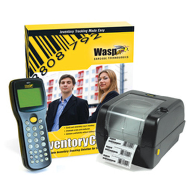 Wasp Inventory Control v4 Pro (5 PC) + WDT2200 Laser & WPL305 Barcode-Software