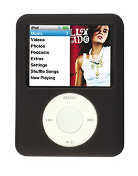 Stylz Skin for iPod nano 3G, Black Black