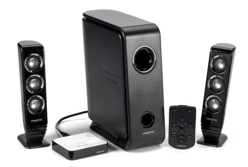 Creative Labs I-Trigue 3000i 2.1channels 12W Black speaker set