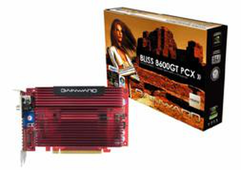 Gainward Bliss 8600 GT 256MB HDMI SilentFx GeForce 8600 GT GDDR3