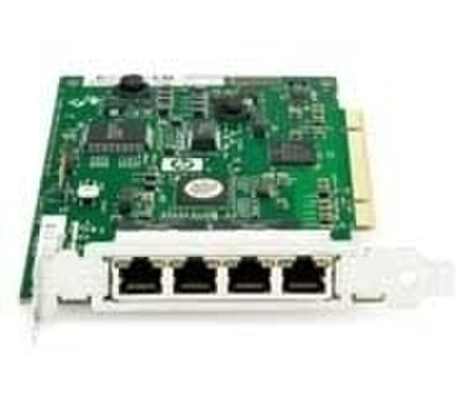 Hewlett Packard Enterprise NC150T PCI 4-port Gigabit Combo Switch Adapter networking card