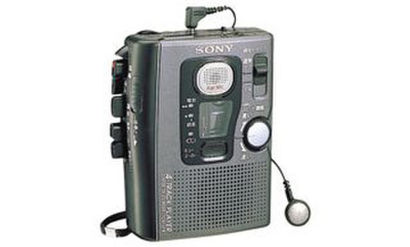 Sony Battery powered handheld compact cassette recorder TCM-4TR cassette player
