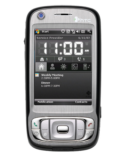 HTC TyTN II 2.8Zoll 240 x 320Pixel 190g Schwarz Handheld Mobile Computer