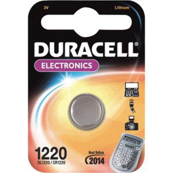Duracell DL1220 Lithium 3V non-rechargeable battery