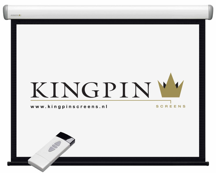Kingpin Screens Crown Electric Screen 128Zoll 4:3 Projektionsleinwand
