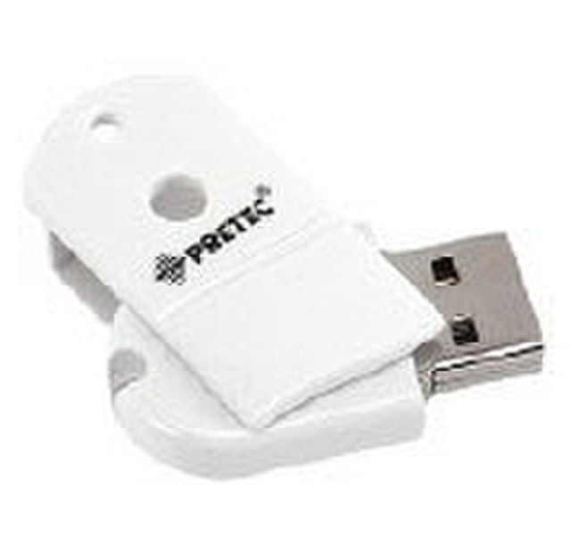 Pretec i-Disk Wave 2GB 2GB USB 2.0 Typ A Weiß USB-Stick