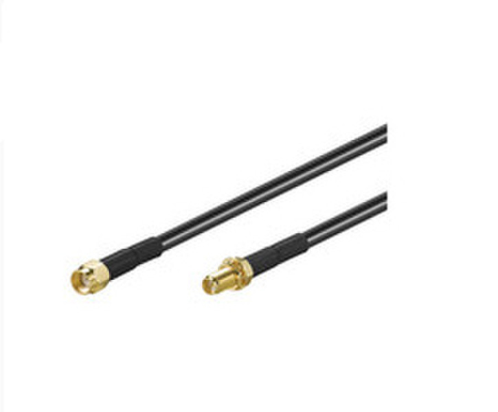 Microconnect 51679 10м Черный коаксиальный кабель